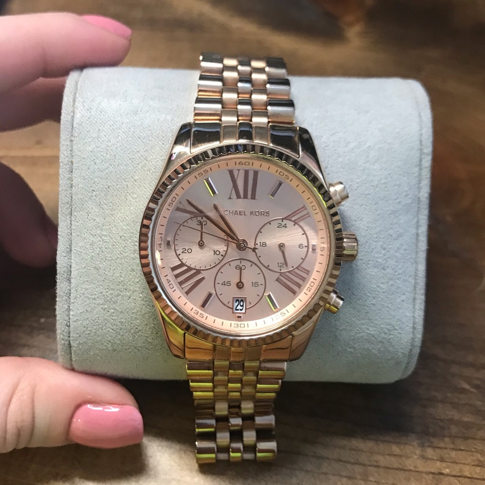 Michael Kors Rose Gold Watch
